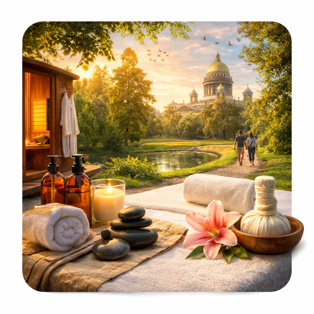 🌿 Отдых и расслабление в Петербурге