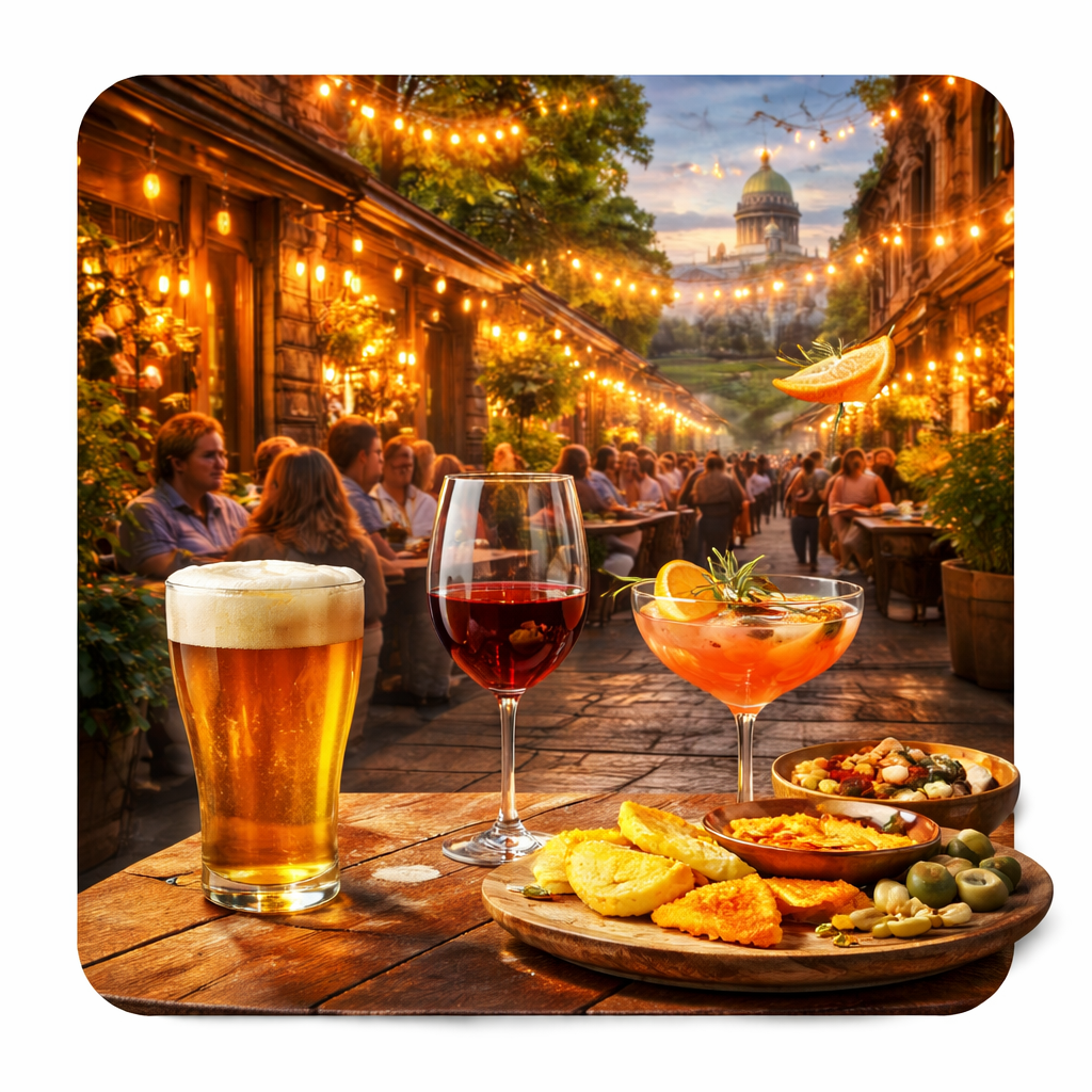 🍷 Бары, пиво и вино в Петербурге